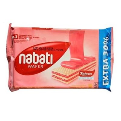 Nabati Wafer Strawberry 10s x 40g | ZuppaMarket