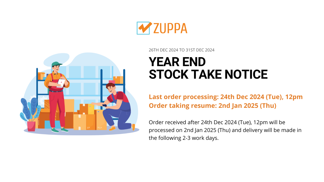 Zuppa 2024 Year End Stock Take Notice Take Notice